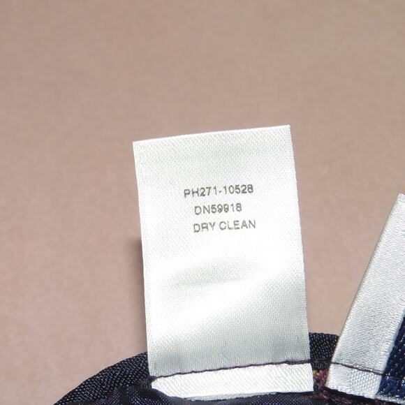 Pendleton Purple Tartan Plaid Wool Straight Leg Trouser Pants - Picture 8 of 8